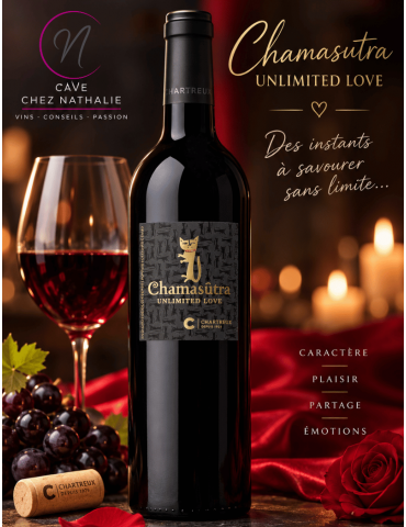 Chamasutra Unlimited Love vin rouge Cellier des chartreux | %shop-name%