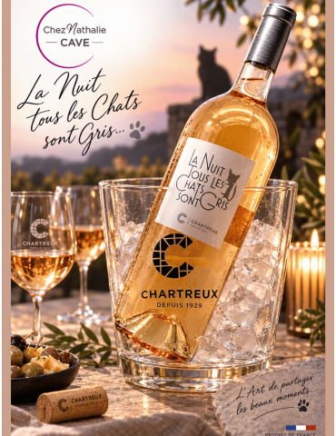 Magnum Rosé La Nuit Tous Les Chats Sont Gris + Seau à Glace | %shop-name%