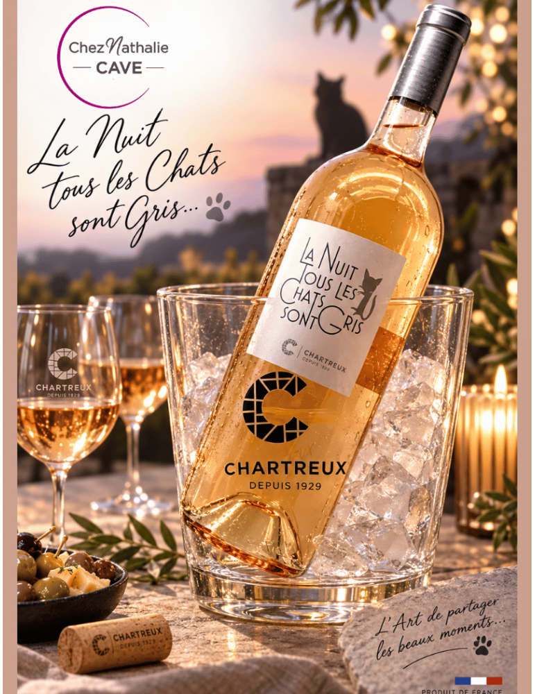Magnum Rosé La Nuit Tous Les Chats Sont Gris + Seau à Glace | %shop-name%