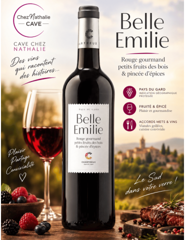 Belle Emilie Vin Rouge | Cellier des Chartreux | %shop-name%