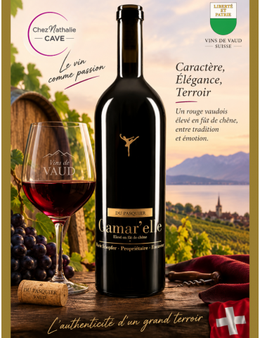 Gamar'elle | Martial Du Pasquier - 100% gamaret - %shop-name% vide pays suisse