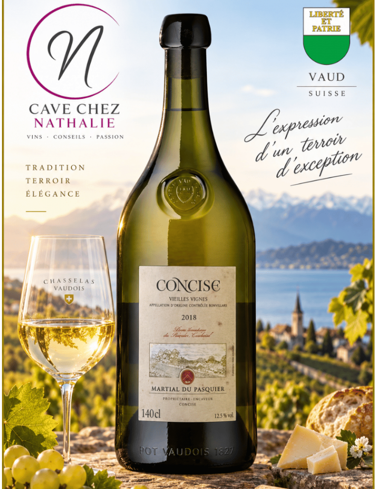 Chasselas Vieilles Vignes | Domaine Du Pasquier - AOC Bonvillars | %shop-name%