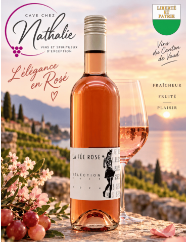 La Fée Rose - Rosé | Cave Du Pasquier - Cave chez Nathalie