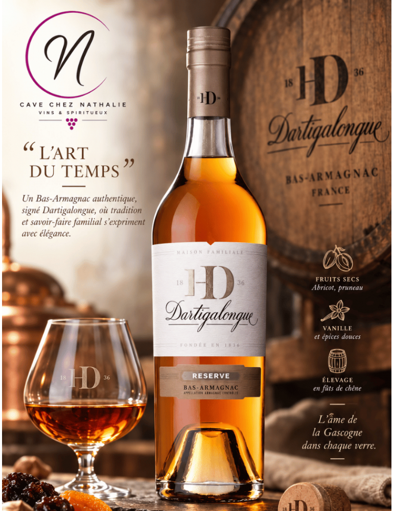 Bas Armagnac Réserve | Dartigalongue - l'art du temps | %shop-name%