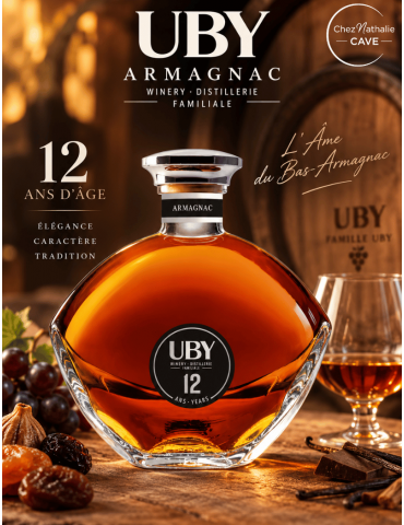 Armagnac 12 ans d'Age | Domaine Uby | élégance - caractère - tradition | %shop-name%