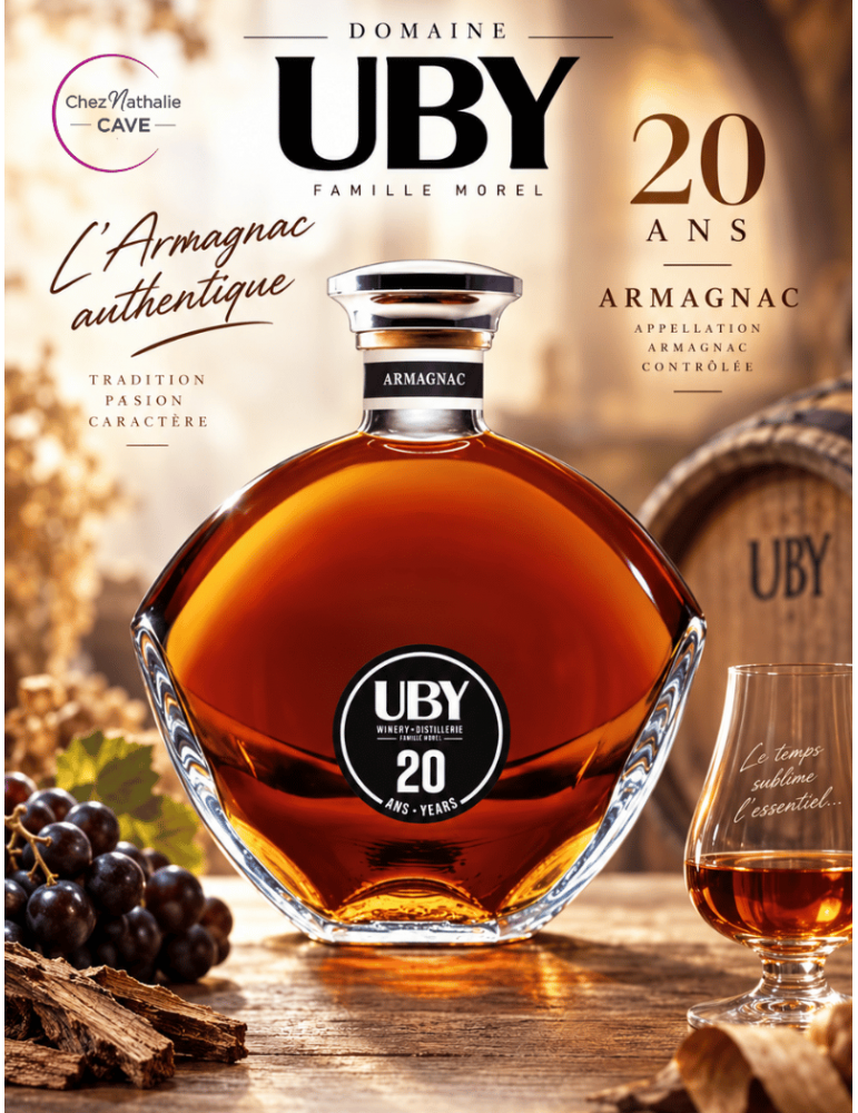 Armagnac 20 ans Trilogie | Domaine Uby - l'armagnac authentique | %shop-name%