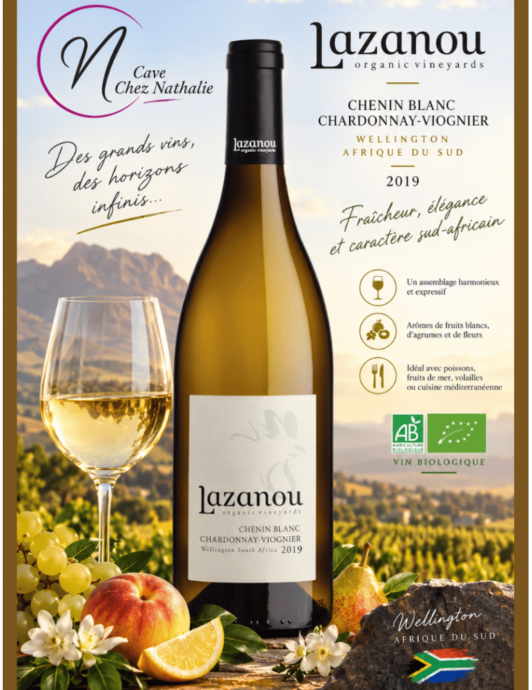 CCV - Chenin Chardonnay Viognier Bio Afrique du Sud - %shop-name%