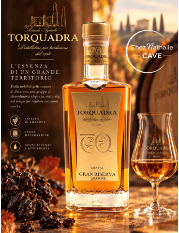 Grappa Amarone Gran Riserva | Torquadra - l'art de la distillation | %shop-name%