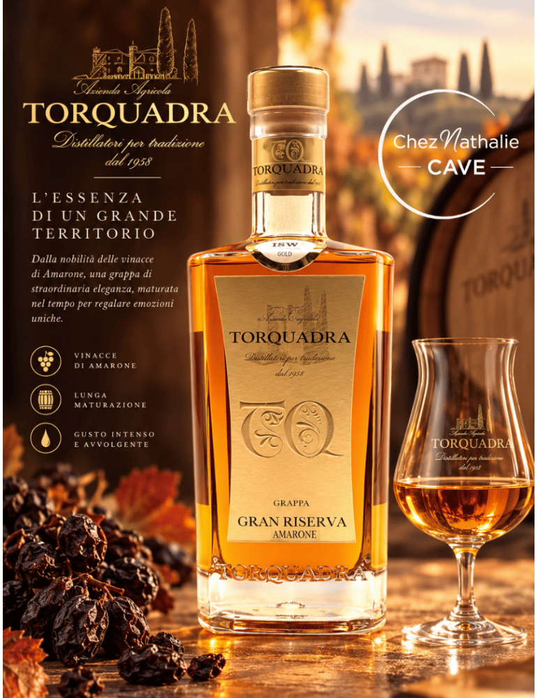 Grappa Amarone Gran Riserva | Torquadra - l'art de la distillation | %shop-name%