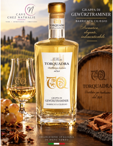 Grappa di Gewurztraminer | Torquadra - un art de distillation | %shop-name%