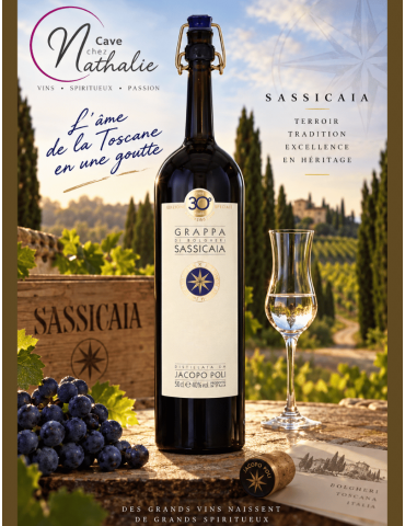 Grappa di Sassicaia 2015 - %shop-name%