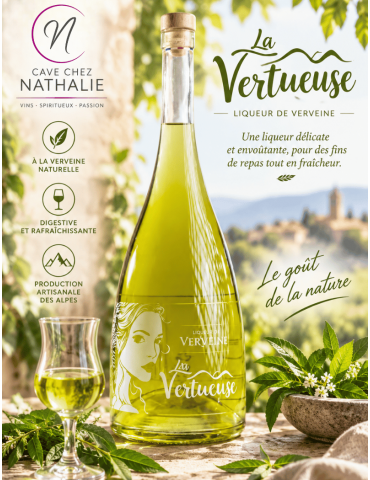 Magnum de Liqueur Verveine Digestive | La Vertueuse - %shop-name%