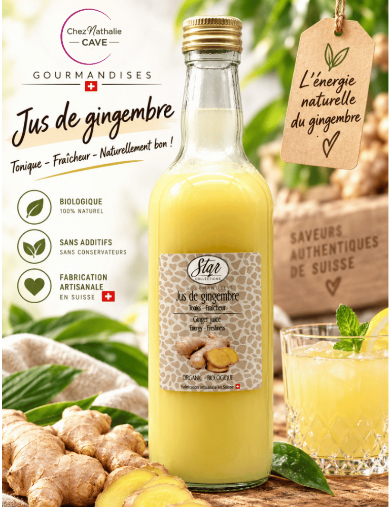 Jus de Gingembre Bio - Star collections | %shop-name%