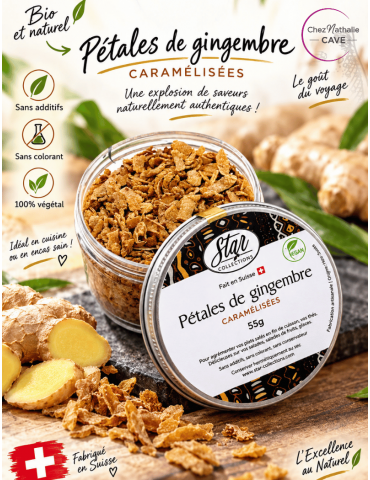 Pétales de Gingembre Caramélisé | Star Collections | %shop-name%
