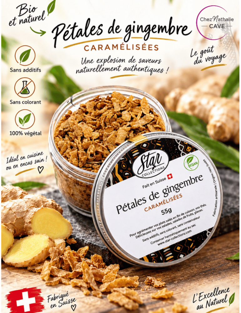 Pétales de Gingembre Caramélisé | Star Collections | %shop-name%