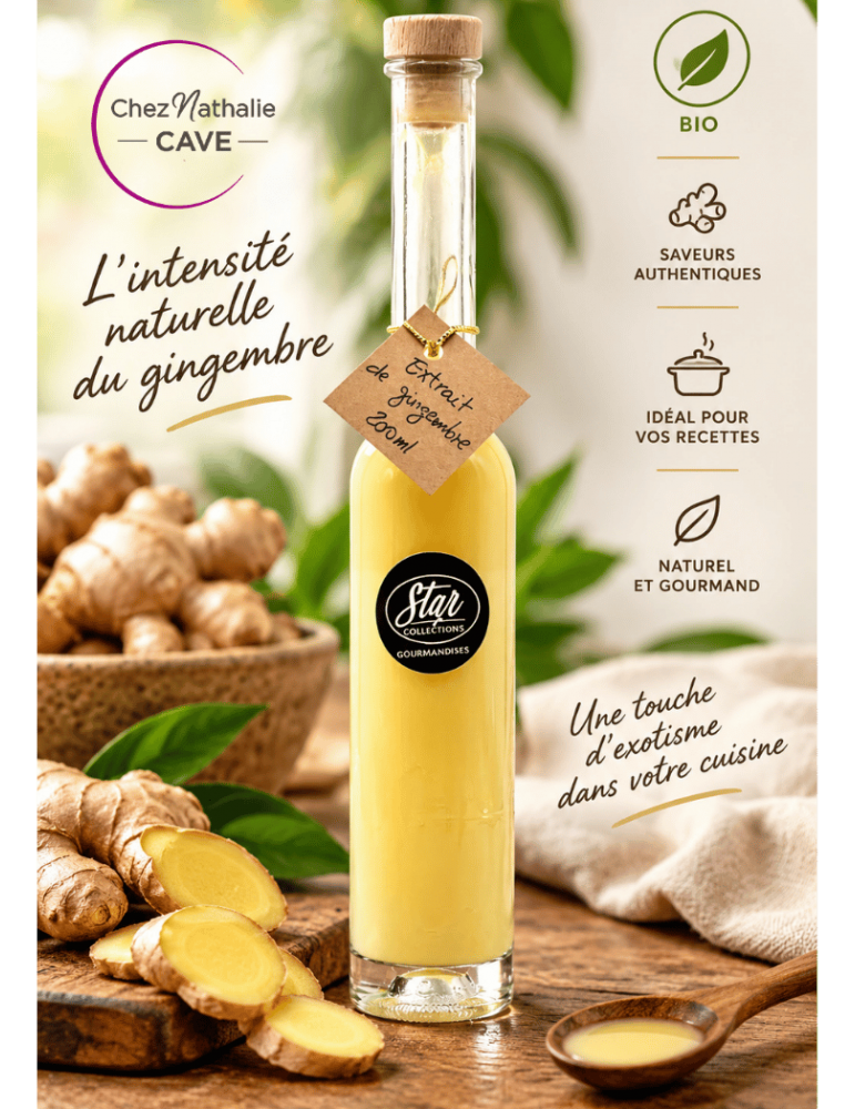 Extrait de Gingembre Bio | Star Collections - %shop-name%