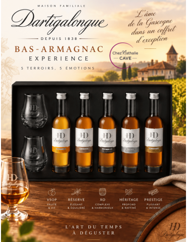 Bas Armagnac Expérience - Coffret | Dartigalongue - fiche produit | %shop-name%