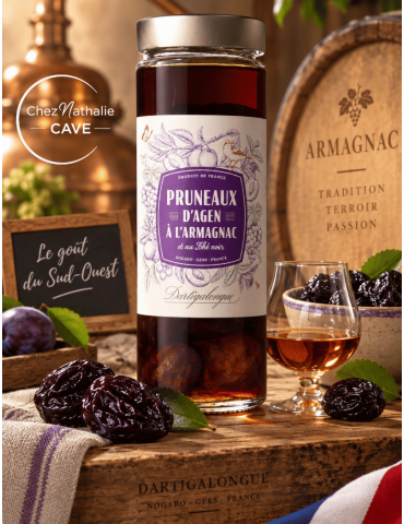 Pruneaux à l'Armagnac et thé vert | Dartigalongue - %shop-name%