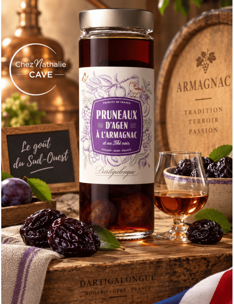 Pruneaux à l'Armagnac et thé vert | Dartigalongue - %shop-name%
