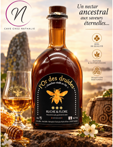Chouchen Vieilli 12 mois - l'Or des Druides | Ruche & Flore - %shop-name%