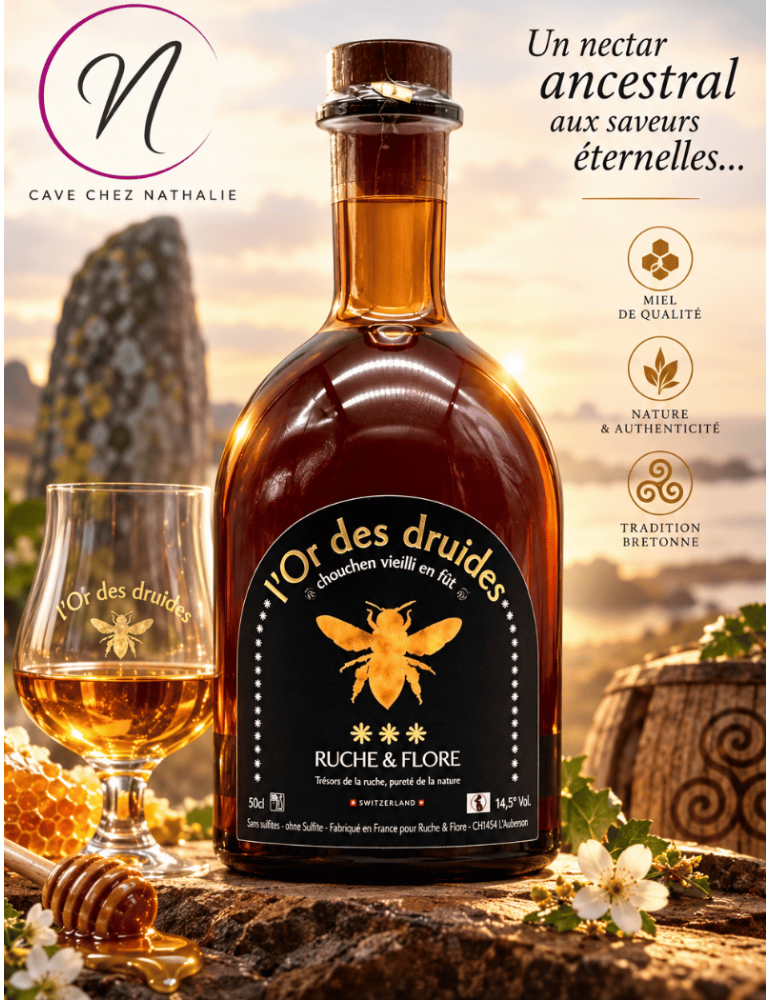 Chouchen Vieilli 12 mois - l'Or des Druides | Ruche & Flore - %shop-name%