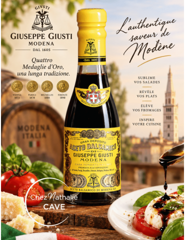 Vinaigre Giusti Balsamique IGP Modena 4 Médailles d'Or | %shop-name%