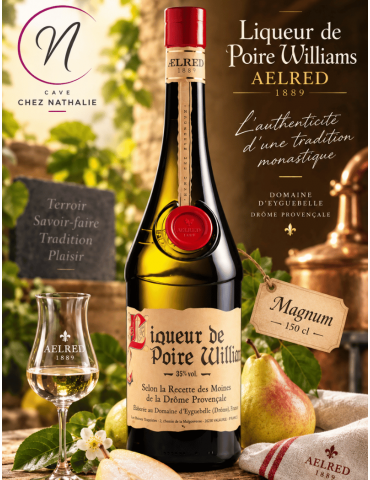 Magnum Liqueur de Poire Williams Aelred | Domaine Eyguebelle | %shop-name%