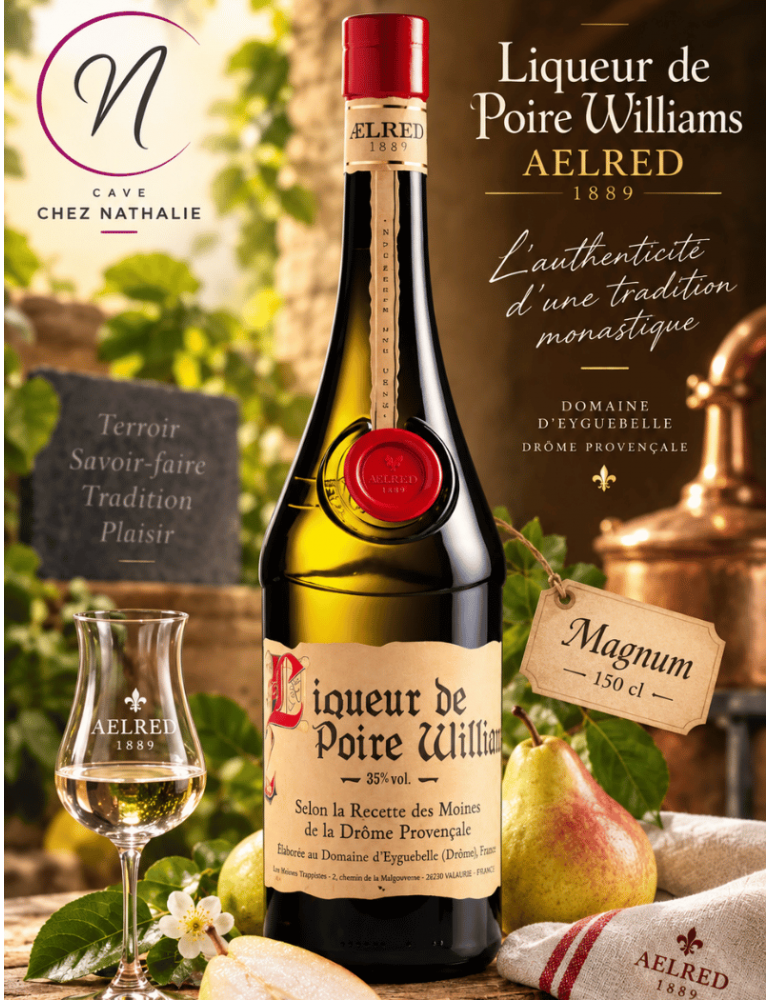 Magnum Liqueur de Poire Williams Aelred | Domaine Eyguebelle | %shop-name%
