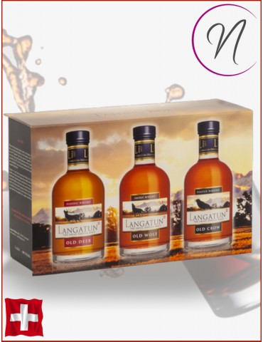 Langatun Whisky Coffret Cadeaux découverte - 3x20cl - %shop-name%