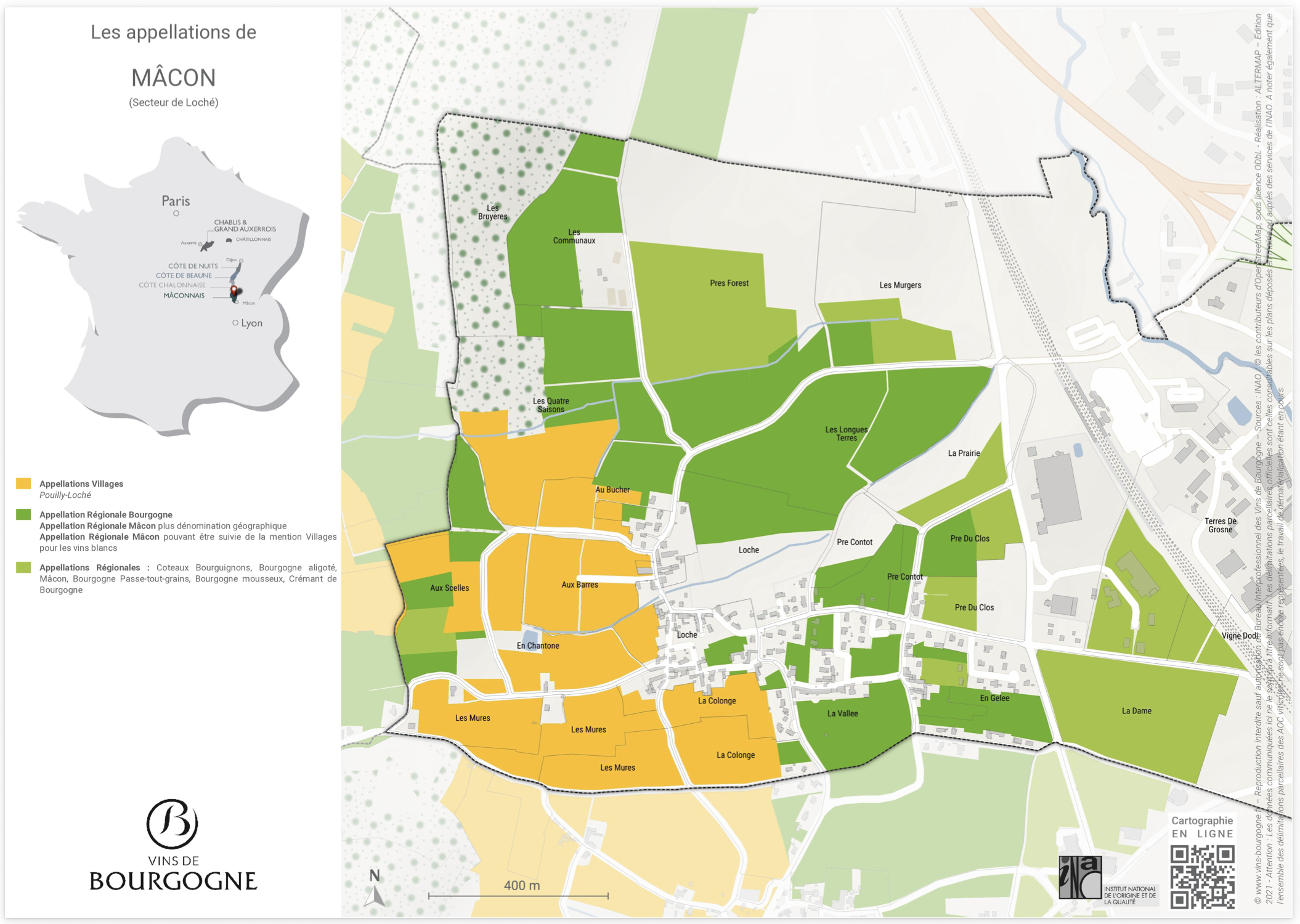 Appellation Mâcon-Villages - Bourgogone