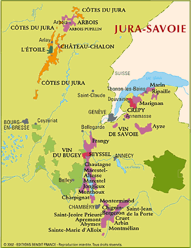Caerte Vignobles Bugey Jura Savoie | Cave chez Nathalie