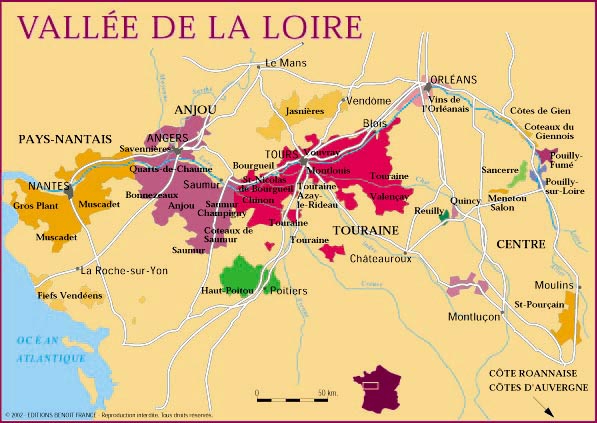 Les Vignobles du Val de Loire | Cave chez Nathalie