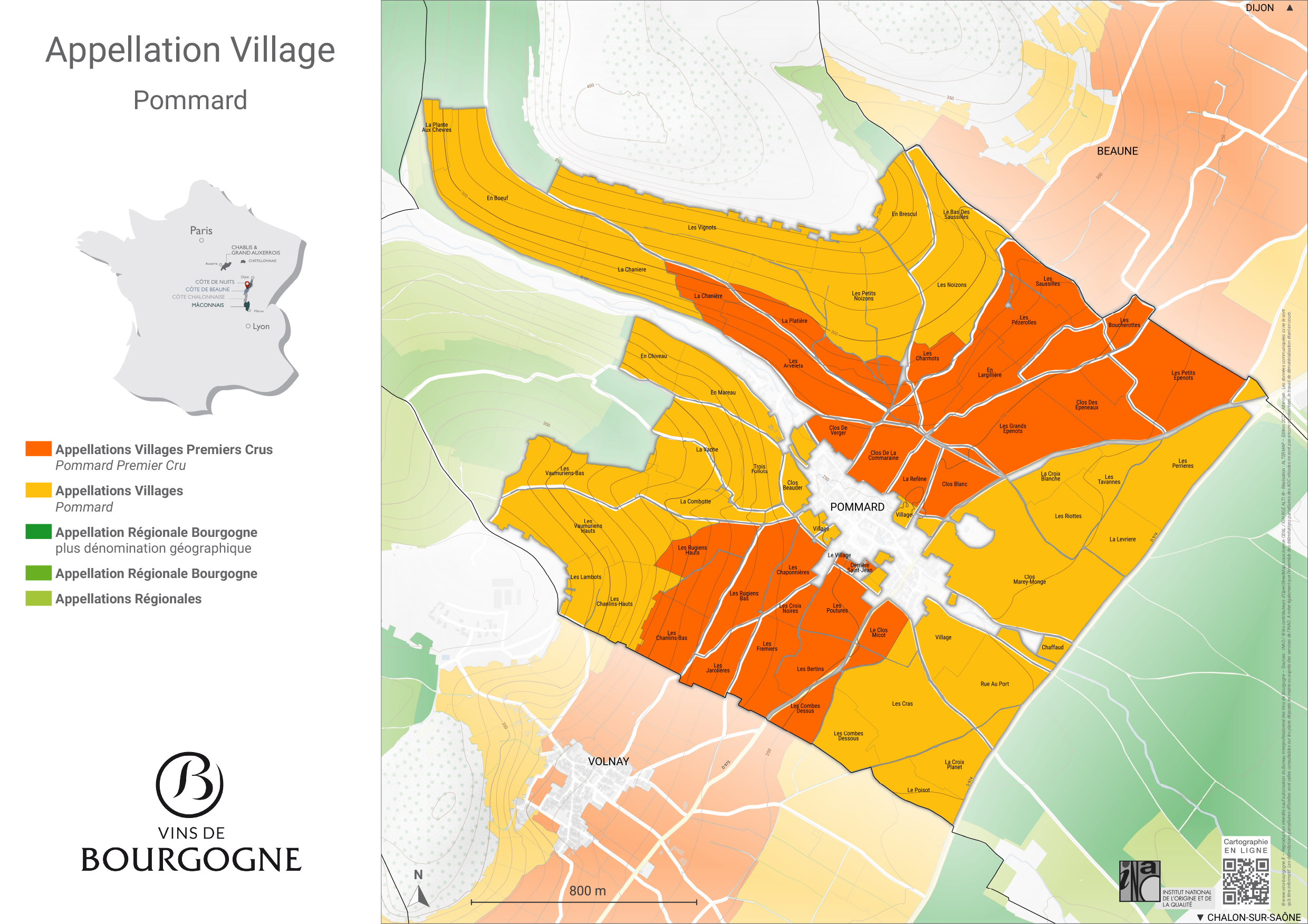 Appellation Pommard Vins de Bourgogne