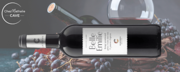 bouteille de belle Emilie rouge cellier des chartreux - Cave chez Nathalie