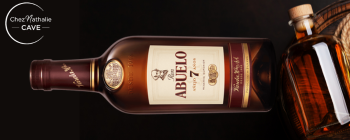 bouteille rhum abuelo 7 ans - Panama | Cave chez Nathalie