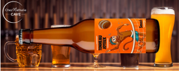 bouteille de bière smash tonneau joyeux - Cave chez Nathalie