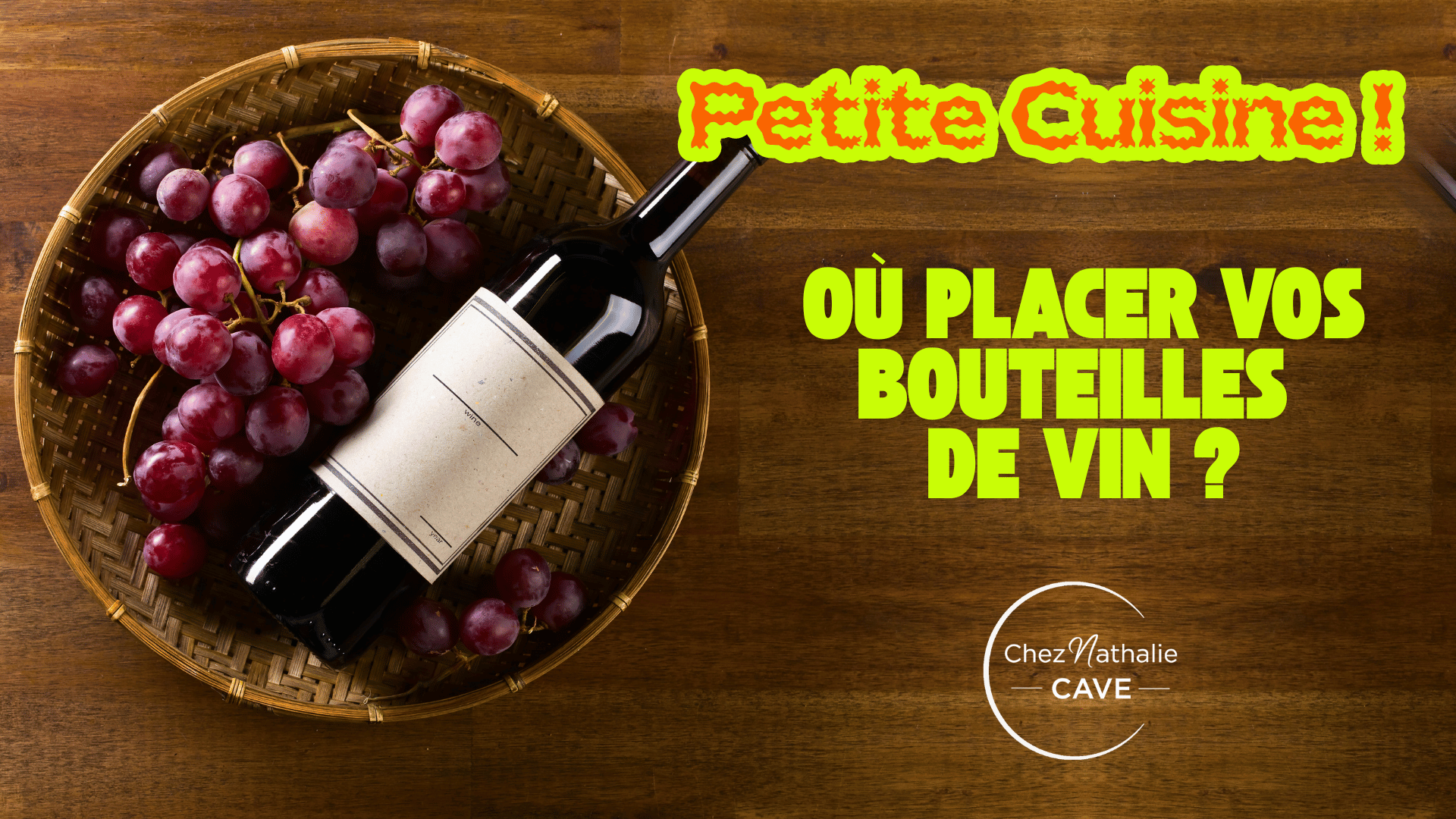 Astuces pour ranger les bouteilles de vin en cuisine