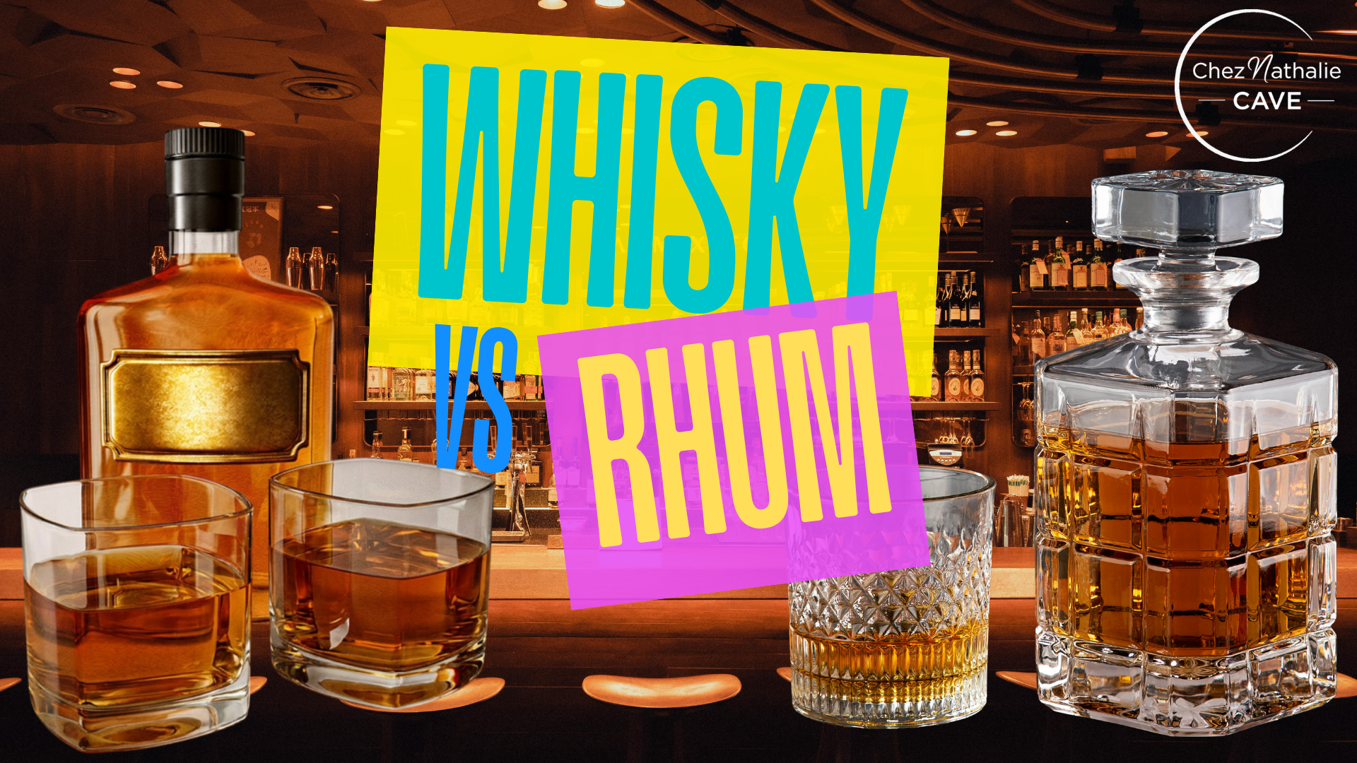 Différence entre rhum et whisky : guide complet des spiritueux